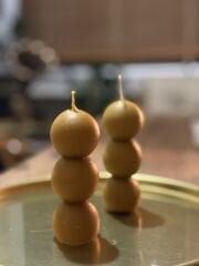 Trio balmumu mum